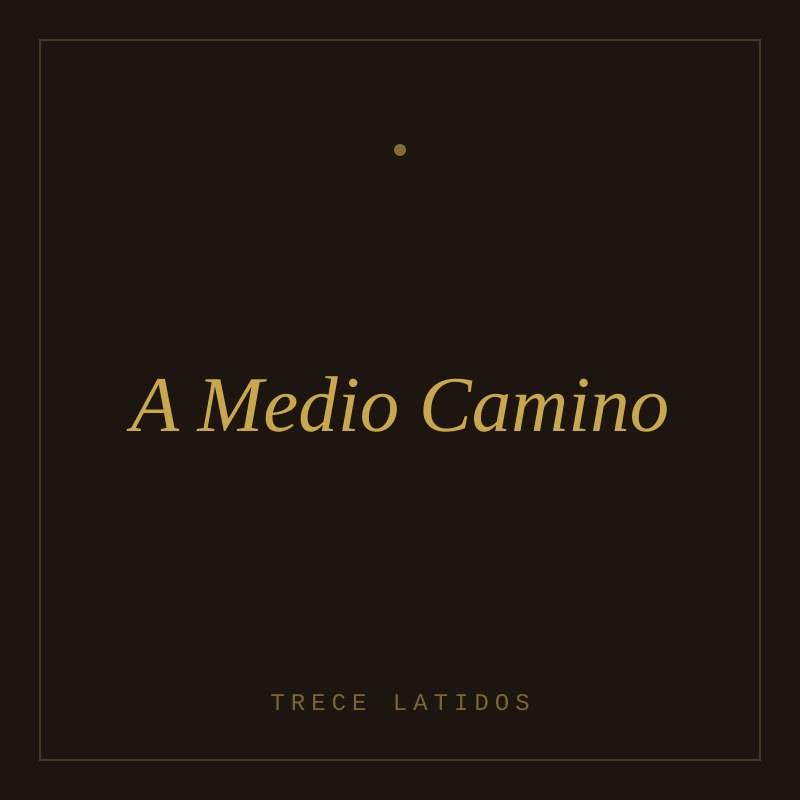 Portada de A Medio Camino
